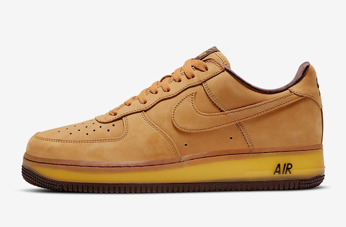 靴 NIKE AIR FORCE 1 COJP WHEAT/DARK MOCHA The Nike Air Force 1 Wheat Dark Mocha is a re-release of the
