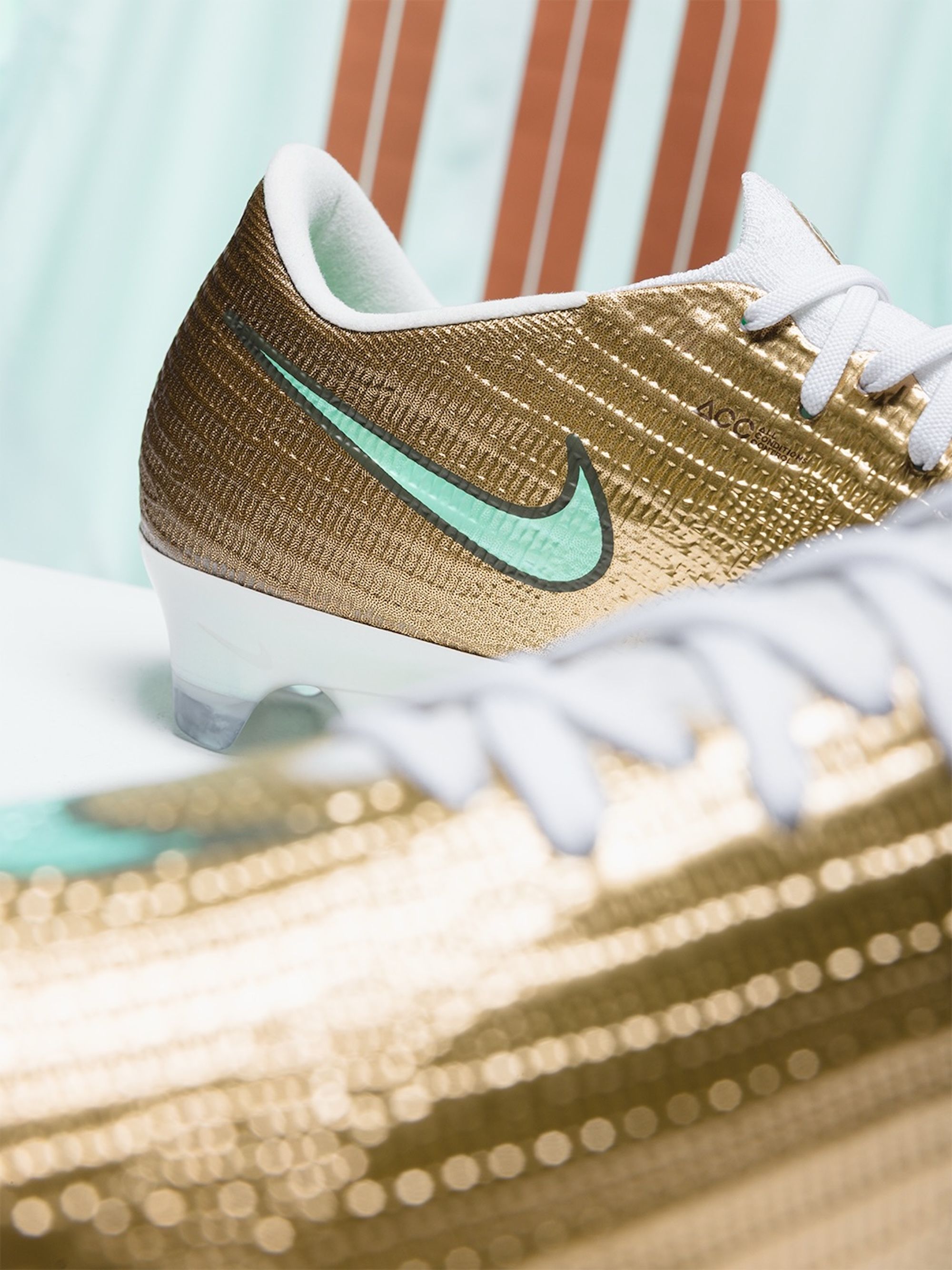 Kylian Mbappé x Nike Mercurial Superfly 11 Elite FG "Golden Boot" (SKU: N/A). Photo via Soccer.com.