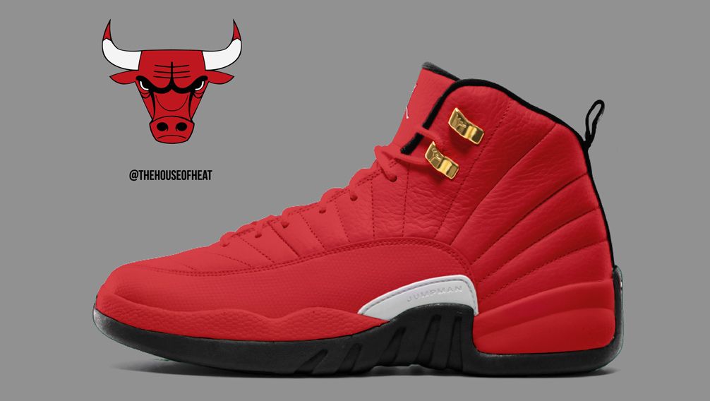 Today s Concept Air Jordan 12 Bulls House of Heat