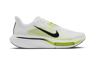 Men's Nike Pegasus Plus 2 "White/Black/Lemon Venom" (SKU: IM2541-101). Photo via Athletic Annex.
