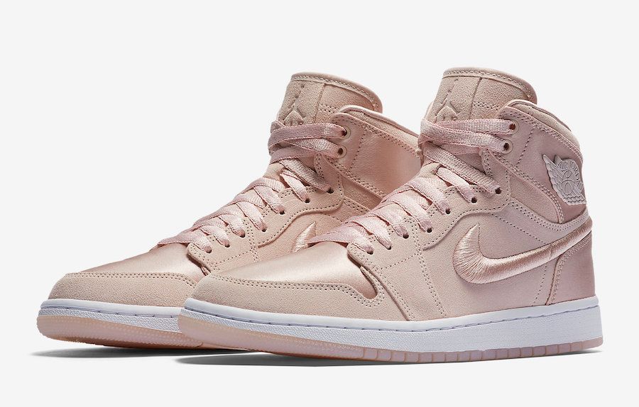 nike women's air jordan 1 high ベージュ Nike Women's Air Jordan 1 AJ1 Mid SE Khaki Muslin Desert