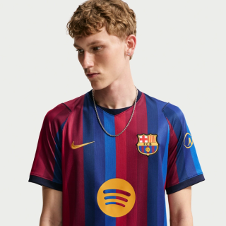 FC Barcelona 26/27 Home Replica Short-Sleeve Men's Jersey (SKU: II1872-683). Photo via Nike.