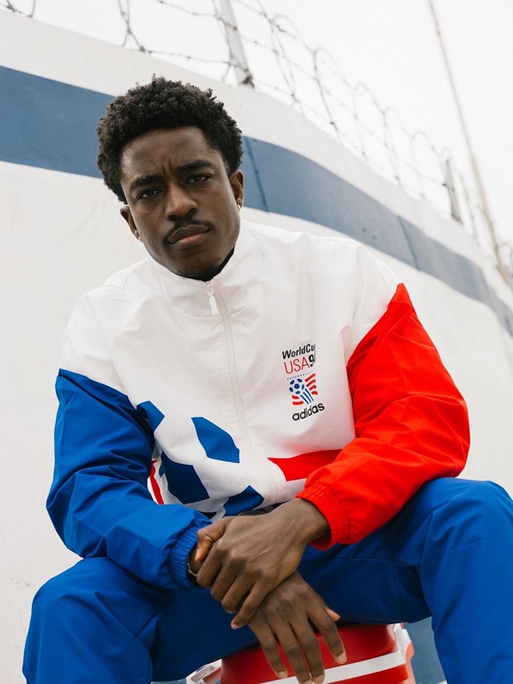 adidas 1994 USA World Cup™ Woven Tracksuit. Photo via Unisport Soccer.