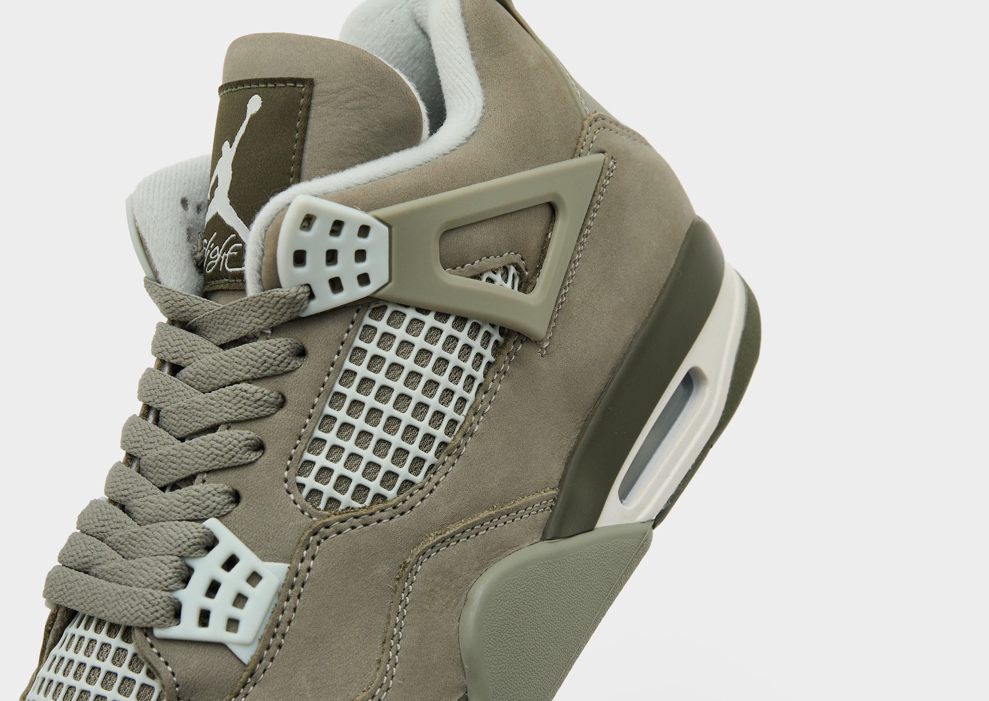 Men's Air Jordan 4 "Light Army" (SKU: JA5911-320). Photo via JD Sports.