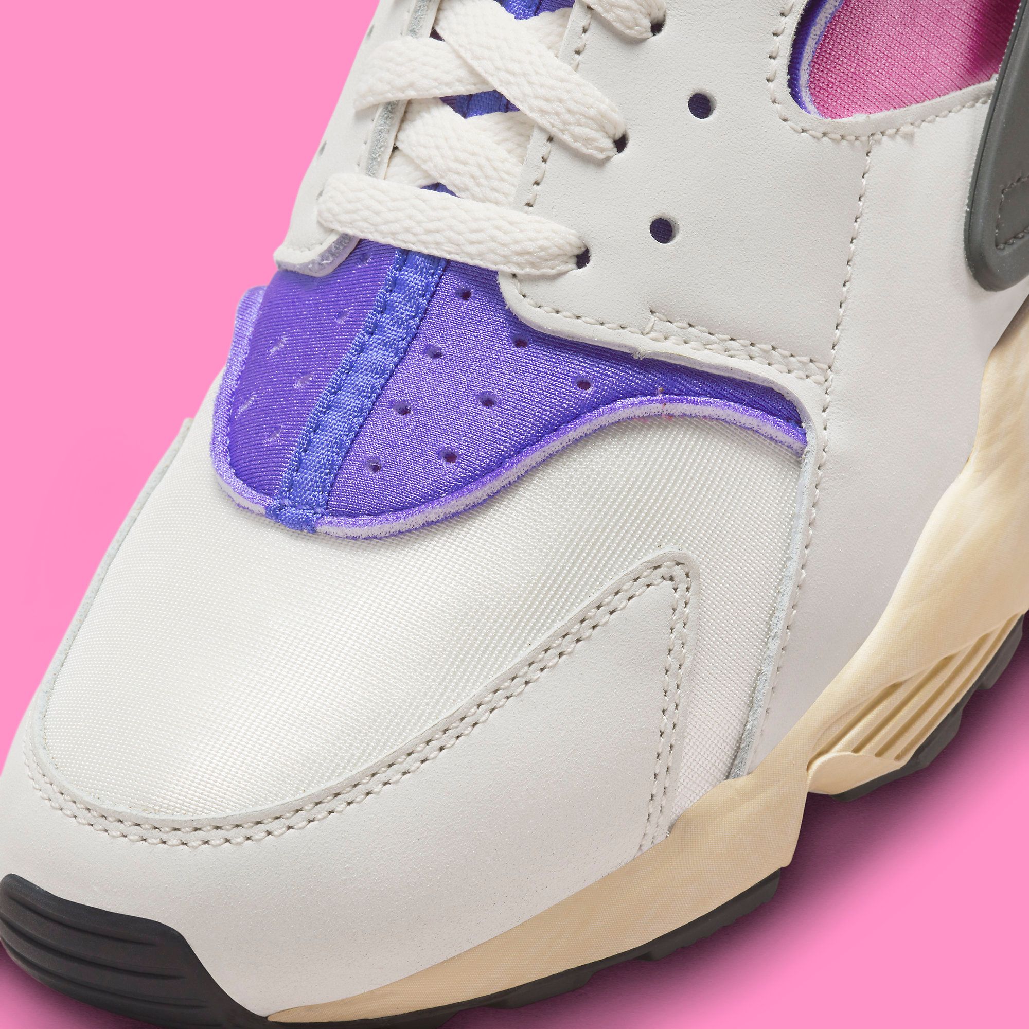 Pink and purple huaraches best sale