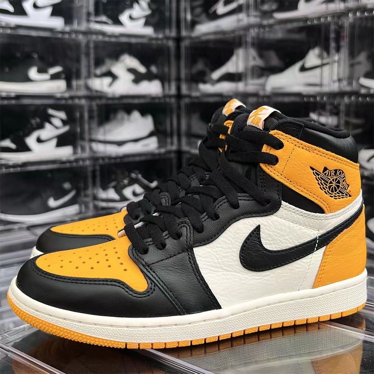 Jordan 1 yellow cheap toe release date 2019