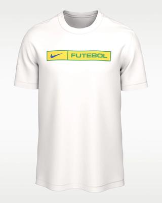 Nike Football Logo T-Shirt "Brazil" (SKU: JK5092-100). Photo via Nike.