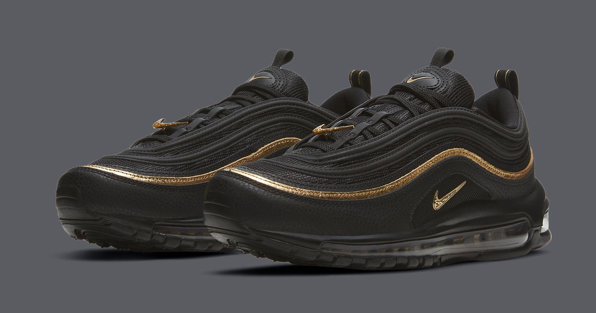 air max 97 qs black gold