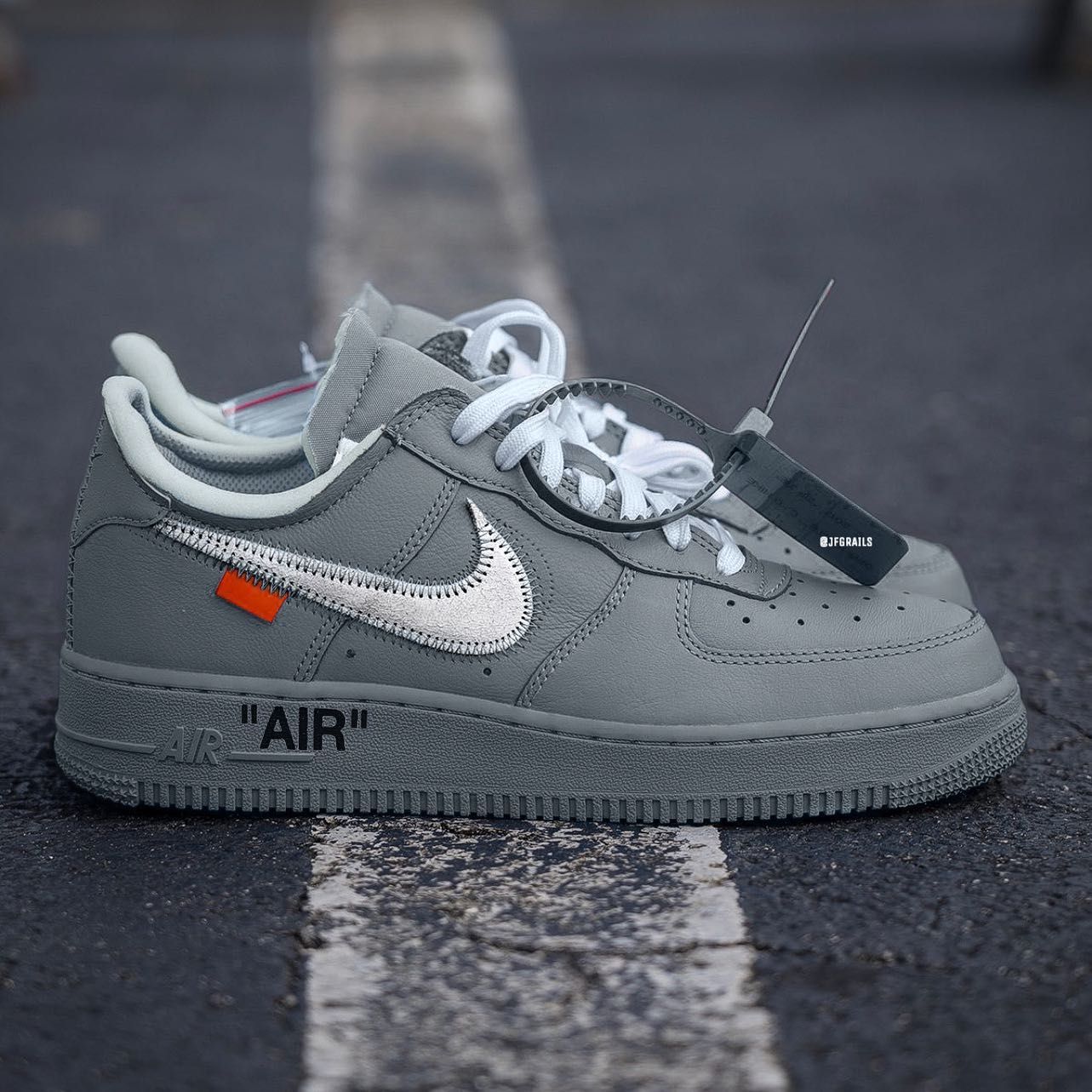 OFF-WHITE x Nike Air 1 Low “Ghost Grey” Releasing | of Heat°