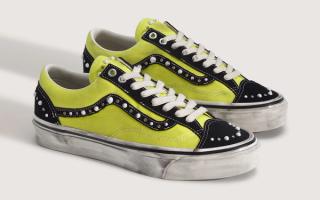 Vans Old Skool 36 Pearlized "Lime" (SKU: VN000E8VHHC)