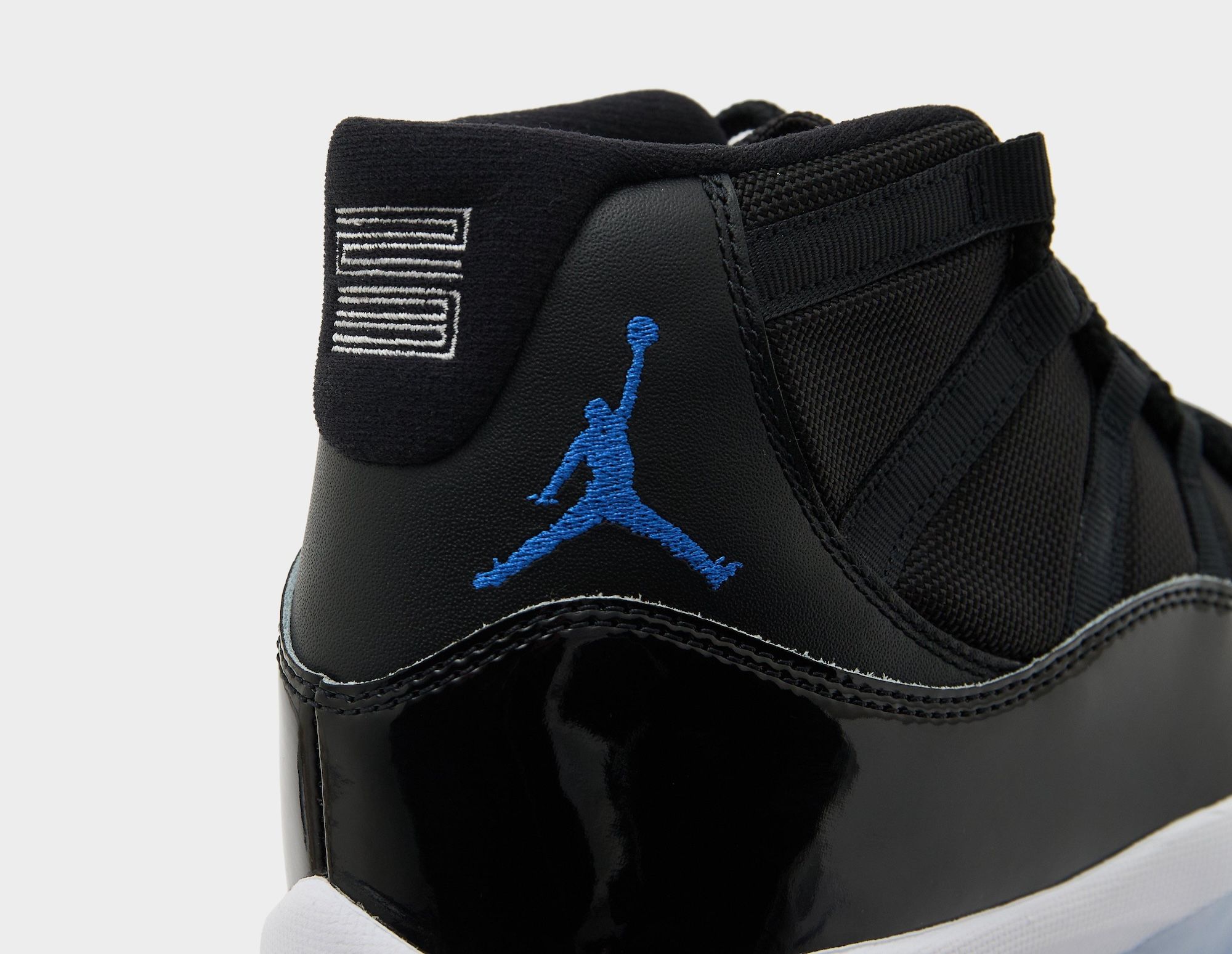 Air Jordan 11 "Space Jam" (SKU: CT8012-900). Photo via size?