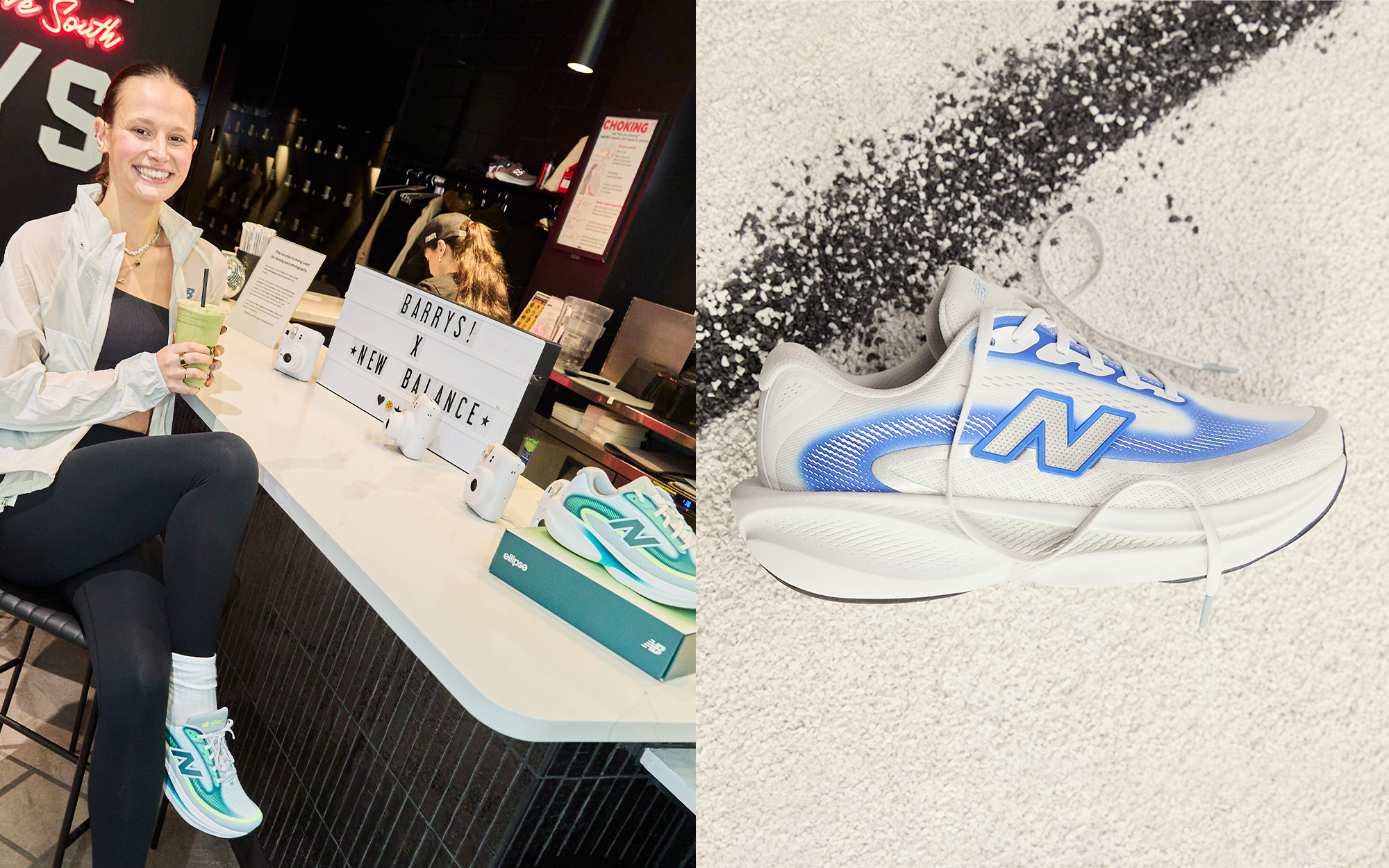 All-new New Balance Ellipse running shoe.