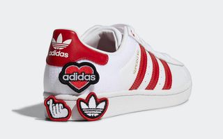 adidas superstar white red velcro patch fy3117 release date