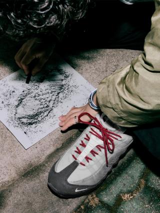 Campaign visual from Seoul's "City Pack" Air Max 95. Photo via Nike.