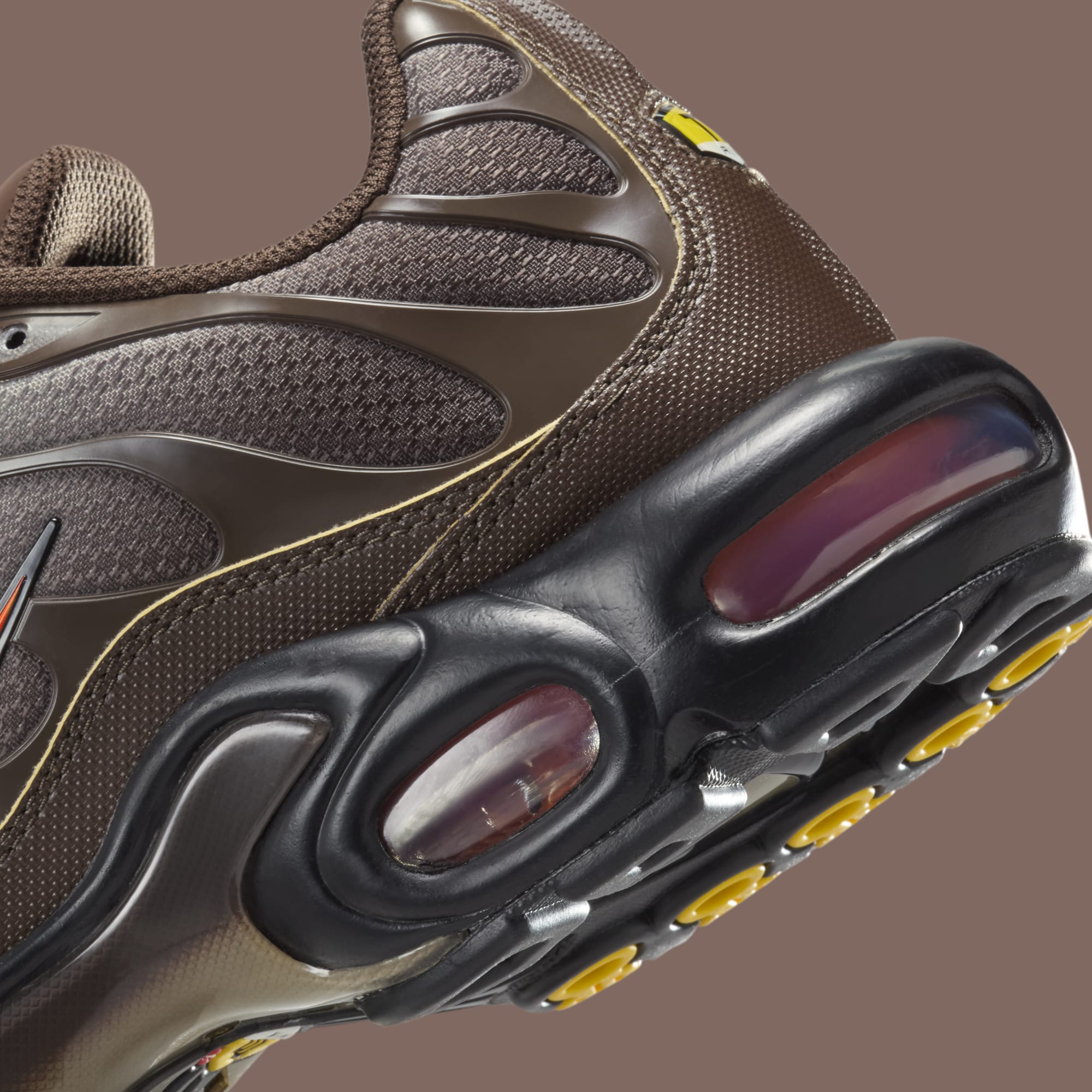 brown and gold air max
