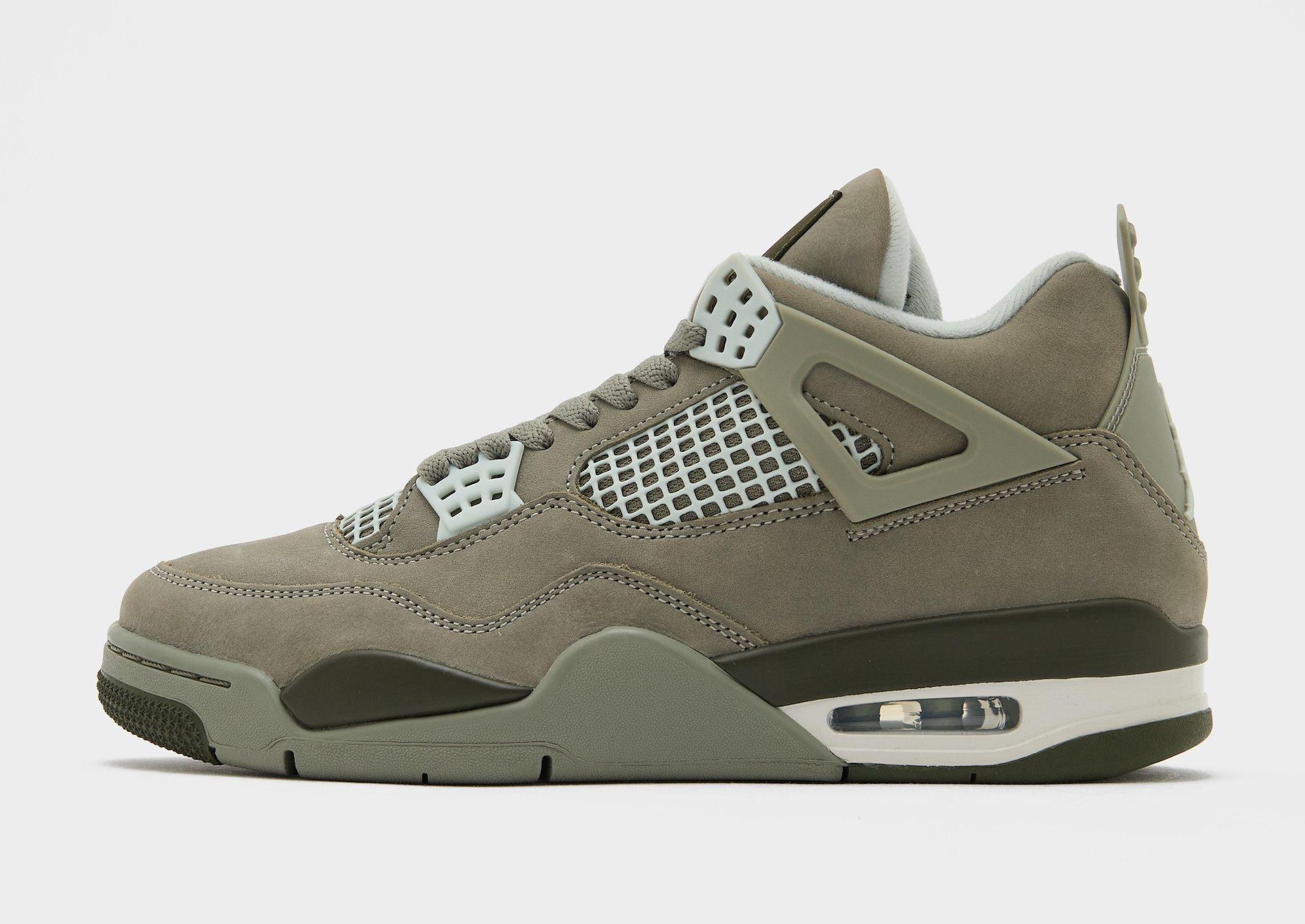 Men's Air Jordan 4 "Light Army" (SKU: JA5911-320). Photo via JD Sports.