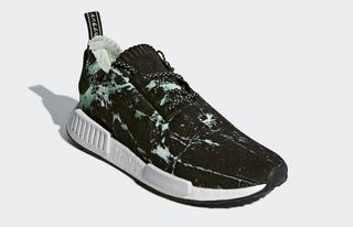 adidas NMD R1 Primeknit Green Marble BB7996 Release Date 2