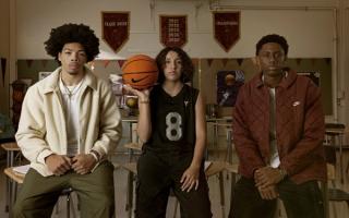 From left: Tyran Stokes, Aaliyah Chavez, and Brandon McCoy, Nike Basketball's Class of 2025 NIL Athletes.