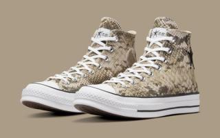 The Stüssy x Converse Chuck 70 “Snakeskin” Releases October 17