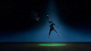 Jordan Triangle Basketball Shoe Featured in the Space Jam-related "Greatness is Never Out of Reach" Campaign. Photo via Nike.