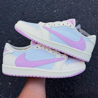 Travis Scott x Air Jordan 1 Low OG "Shy Pink" Releases May 22