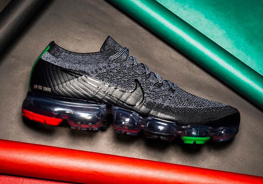 An official look at the Nike VaporMax BHM House of Heat