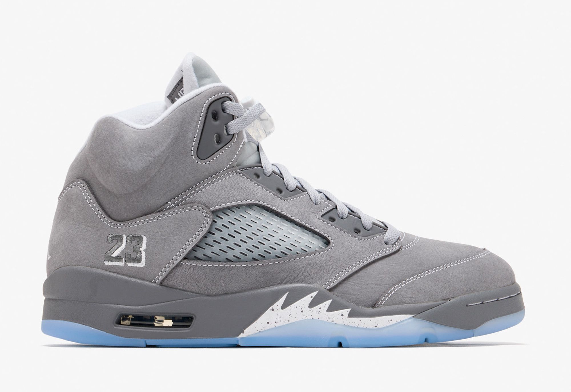 retro 5s wolf grey