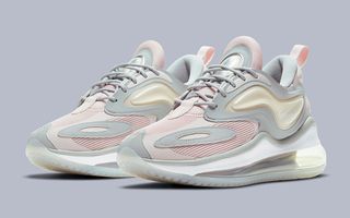 The Nike Air Max Zephyr Appears in Pink and Grey for the Ladies