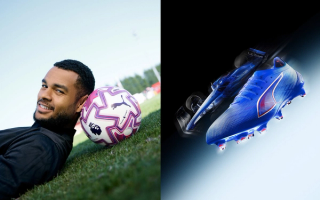 Cody Gakpo for PUMA's Ultra 6 football boots.