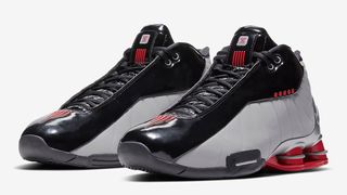 nike shox bb4 black silver red at7843 003 release date info 1