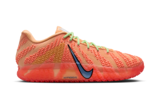 Nike Ja 3 "Light Wild Mango" basketball shoe.