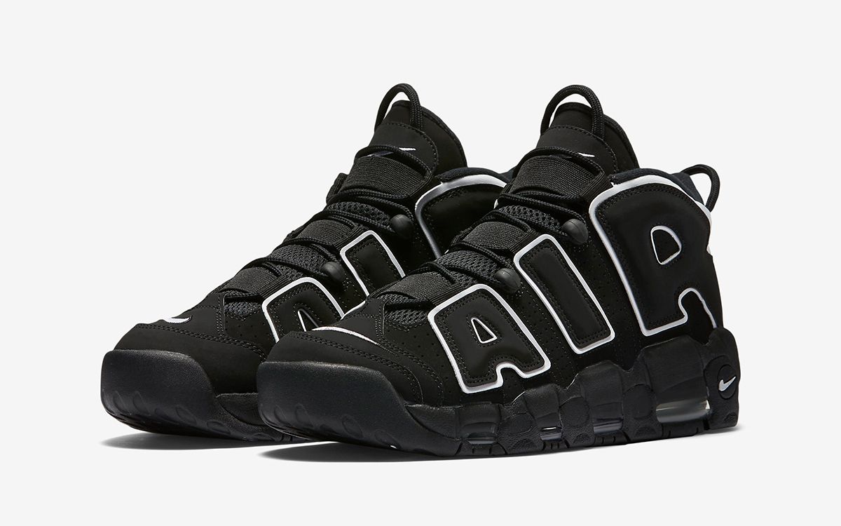 Nike Air More Uptempo “Black/White” Nike Air More Uptempo 96 Black