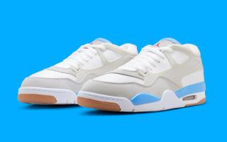 The Air Jordan 4 RM Releasing in White and University Blue For Summer 2025