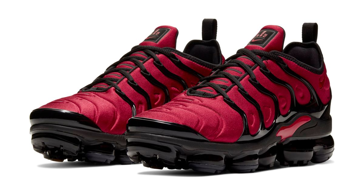 Nike Air Vapormax Plus University Red Black White CU4863 600 Men\'s Size 11.5 Nike Air Vapormax Plus University Red Black | Mercari main image 2