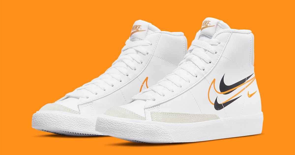 nike blazer mid multi color