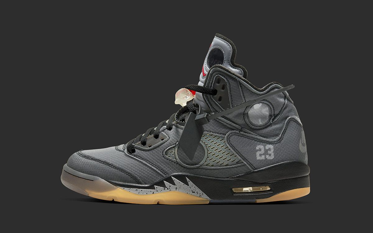 Virgil Abloh Put Holes in the Air Jordan 5 on Purpose