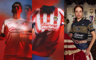 Chivas de Guadalajara's 26/27 Away, Home & Third jerseys by Nike Football.