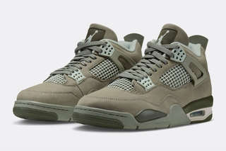 Men's Air Jordan 4 "Light Army" (SKU: JA5911-320). Photo via JD Sports.