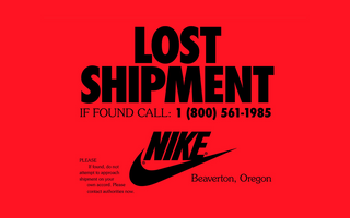 nike missing shipment truck video