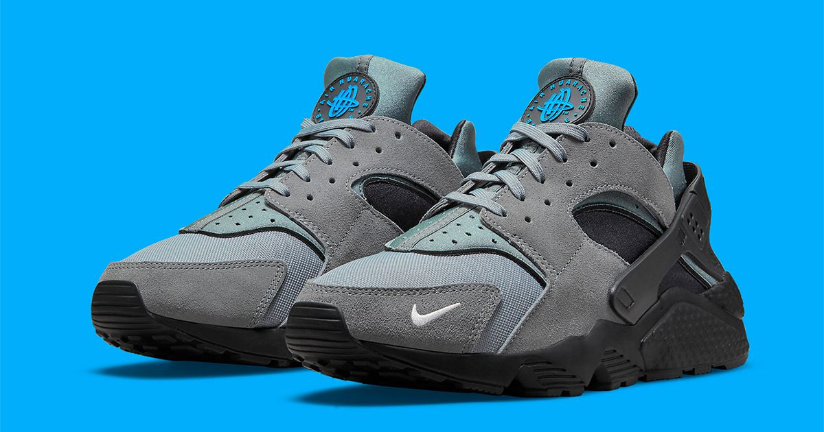 Nike Air Huarache Appears in Grey, Black, and Laser Blue | House of Heat°