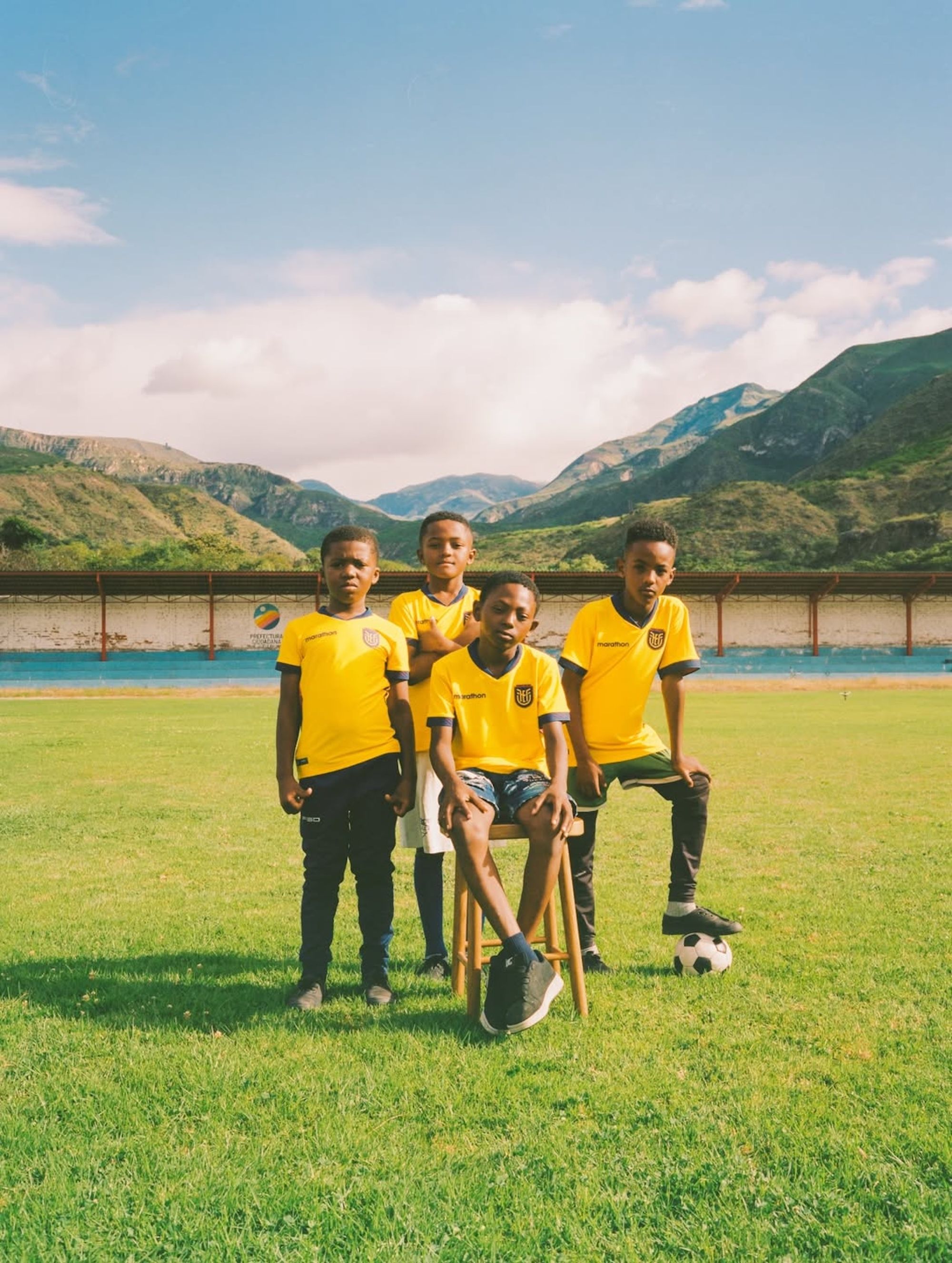 Ecuador 2026 Home Jersey. Photo via Marathon Sports.