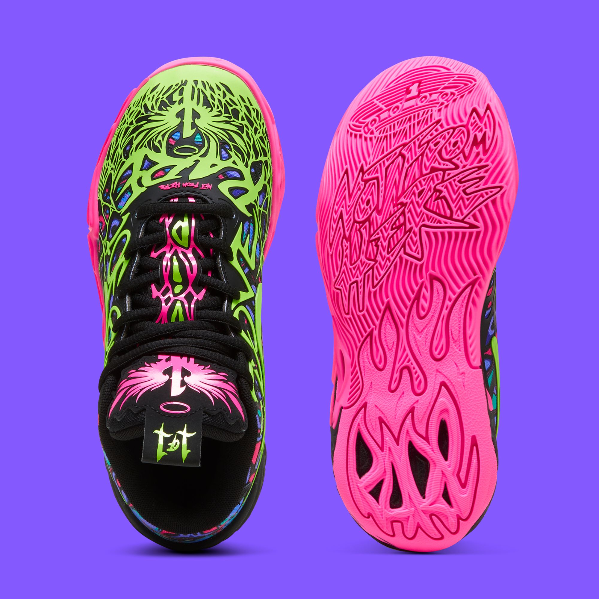 The LaMelo Ball x PUMA Hoops MB.04 