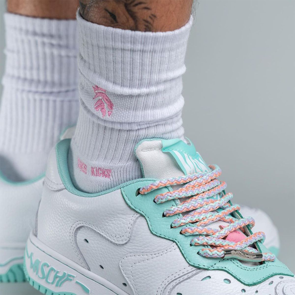 On-Foot Looks // MSCHF Super Normal 2 “White Mint” | House of Heat°