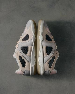 Bad Bunny x adidas BadBo 1.1 "White/Grey/Pink" (SKU: LC5466). Photo via adidas.