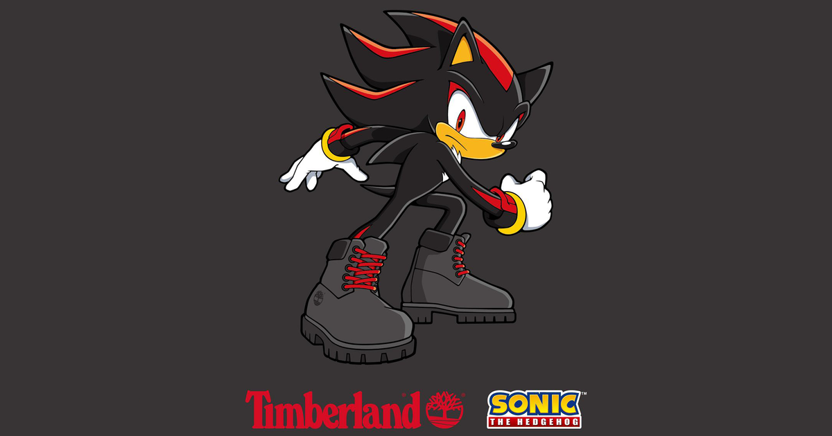 SEGA Puts Shadow the Hedgehog in All-Black Timberland® Boots