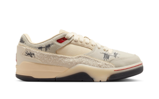 Who Decides War x Jordan Flight Court "Coconut Milk"