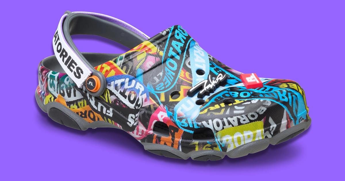 Crocs Z Futrem Futura Brings His Signature Style to the Crocs All-Terrain Clog | House ...