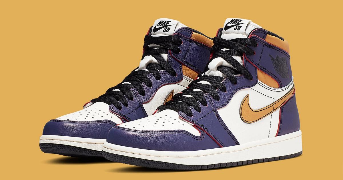 jordan 1 chicago x lakers
