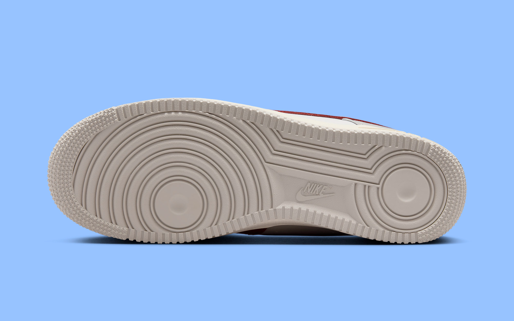 air force 1 beige bottom