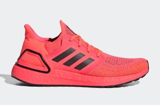 adidas ultra boost 20 signal pink black fw8728 release date 1